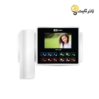 مانیتور آیفون تصویری حافظه دار  تکنما مدلC43