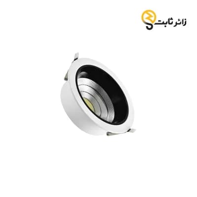 چراغ سقفی COB متالایت توکار 15 وات مهتابی ویسنا